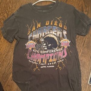 NFL San Diego Chargers Gray Tee